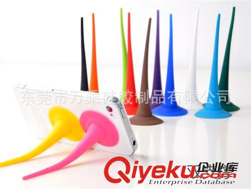 手機(jī)配件系列 【硅膠禮品】創(chuàng)意硅膠小禮品 老鼠尾巴吸盤支架批發(fā)原始圖片3