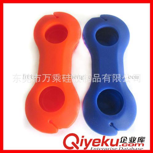 硅胶绕线器 【硅胶礼品】DIY耳机绕线器  鱼骨头卷线器 集线器