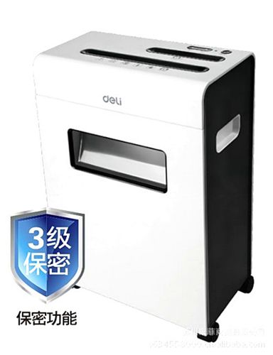 辦公用品 得力deli9930個人辦公型碎紙機 單次碎紙能力8張S3級保密靜音設計原始圖片3