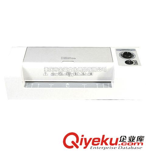 辦公用品 得力deli3891適用A4靜音設(shè)計時尚簡潔塑封機(jī)   熱封/冷裱灰色原始圖片3