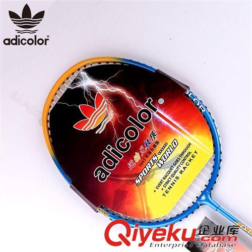 羽毛球拍 adicolor羽毛球拍 tj2支裝 雙拍情侶拍專用 超輕拍 批發(fā)送球包