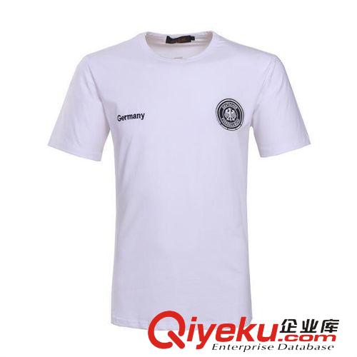 足球系列 新款巴西世界足球 衣服紀念衫男女德國隊t恤 短袖定制T恤原始圖片2