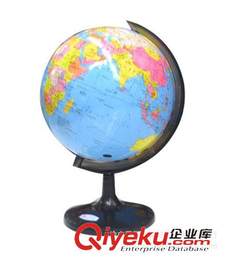 會議用品 供應，直徑21.4CM{zx1}中文標準地理地形 教學地球儀