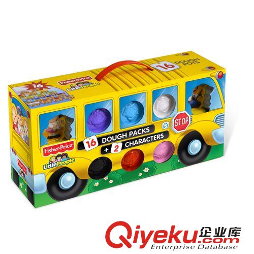 費(fèi)雪 費(fèi)雪品牌玩具新款玩具兒童必備創(chuàng)意巴士超輕3D彩泥16色橡皮泥食用原始圖片2