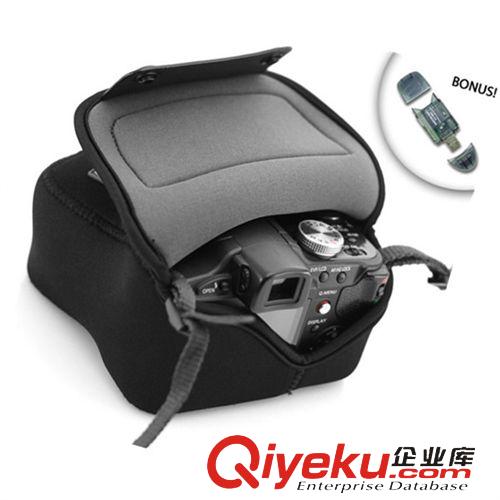 數(shù)碼配套產(chǎn)品 廠家直銷時尚數(shù)碼相機包 潛水料手機包 單反相機包攝影包原始圖片2