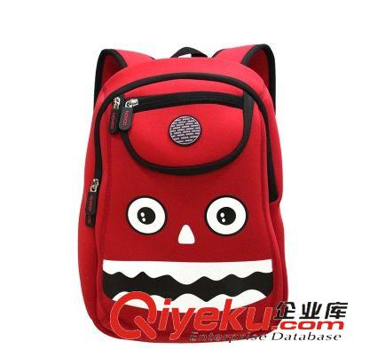午餐包、媽咪包、冰包 [新品]兒童書包 外貿(mào)時尚潛水料斜跨單肩包 電腦雙肩背包批發(fā)原始圖片3
