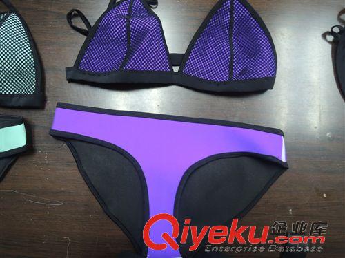 沖浪衣、救生衣、釣魚(yú)服 廠家生產(chǎn)批發(fā)潛水料游泳衣 泳裝 套裝 bjn游泳衣原始圖片3