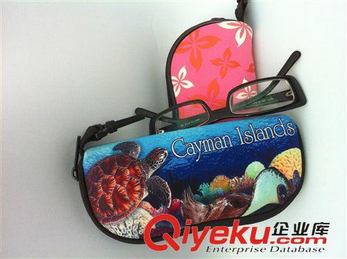 其它潛水料制品 供應訂做促銷眼鏡盒 防水潛水料眼鏡包原始圖片2
