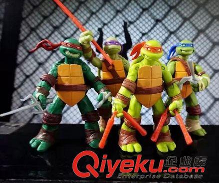 散貨 套裝 系列 動漫手辦公仔批發(fā) TMNT2012版 4款關(guān)節(jié)超可動忍者神龜 人偶模型原始圖片2