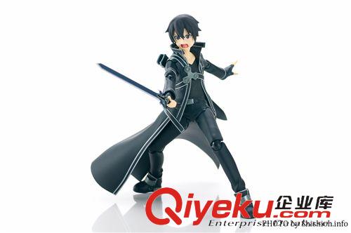 figma 系列 動漫手辦公仔模型批發(fā) SAO 刀劍神域 Figma 174 桐谷和人 可動