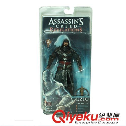 游戲手辦模型 系列 動漫批發(fā) NECA 刺客信條3 3代 兄弟會 Ezio 7寸可動人偶手辦模型