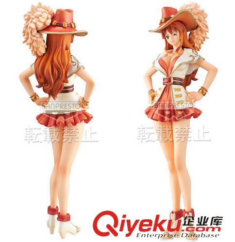 海賊王 動漫手辦批發(fā) 海賊15周年紀念 DXF 組立 偉大女人 娜美 模型擺件原始圖片3