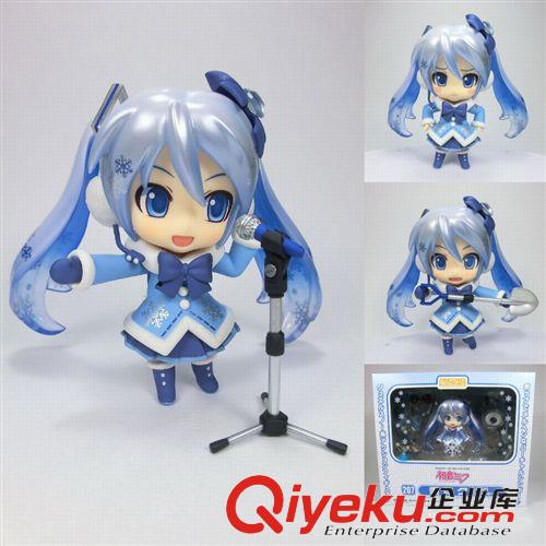 初音未來 動漫批發(fā) 初音 Q版粘土207 雪初音 盒裝限定 MIKU棉服版 公仔手辦