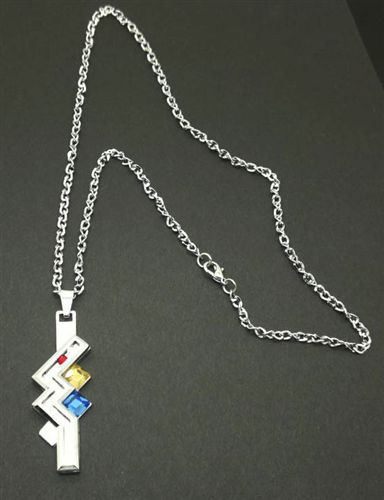 動漫COS系列 最終幻想13 FF13 Lightning 雷霆佩帶項鏈 COSPLAY道具 動漫項鏈原始圖片2