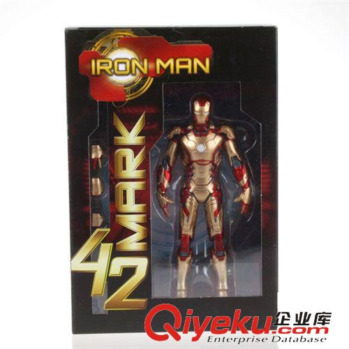 動漫公仔系列 電影周邊公仔鋼鐵俠3 IRON MAN 鋼鐵俠可動 MK42