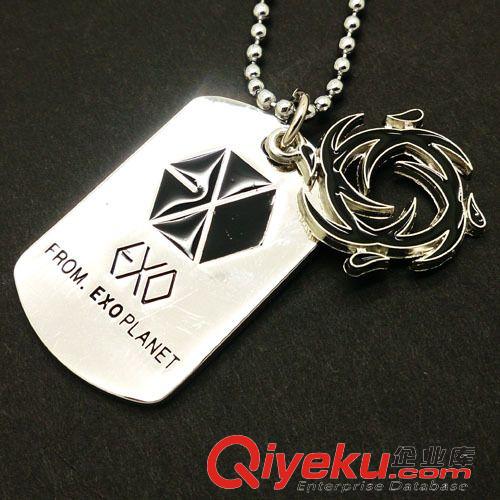 明星周邊產(chǎn)品 全新EXO韓國明星團(tuán)體徽章標(biāo)志時尚手鏈 合金手鏈 動漫周邊飾品