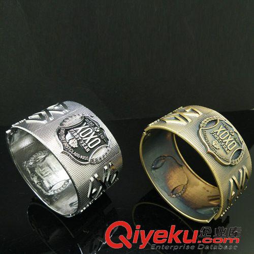 明星周邊產(chǎn)品 韓國明星組合EXO標(biāo)志合金手環(huán)超酷男裝風(fēng)格手鐲動(dòng)漫周邊新品9款原始圖片3