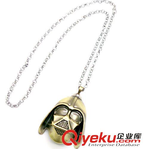 電影周邊飾品 電影周邊飾品吊墜 星球大戰西斯的頭盔項鏈出口外貿訂單男款原始圖片2