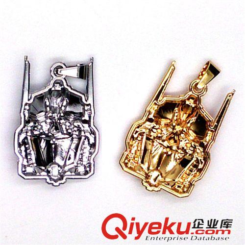 電影周邊飾品 變形金剛博派柯柏文頭像彩色帶鉆吊墜項鏈電影周邊首飾zp貨源原始圖片3