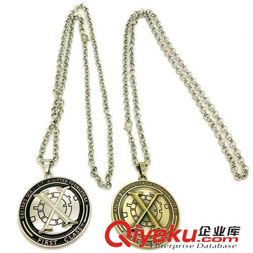 電影周邊飾品 爆款東京食尸鬼合金兔子面具面罩吊墜項(xiàng)鏈45CM蠟繩鏈長(zhǎng) 動(dòng)漫周邊