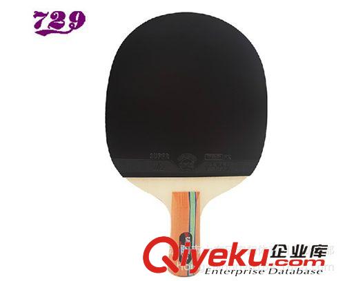 乒乓產(chǎn)品 zp729友誼乒乓球拍 1010成品拍 5層全木板 橫/直拍雙面反膠