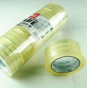 企業(yè)辦公用品 deli/得力30323 60MM*60Y超透封箱 透明膠帶 封箱帶