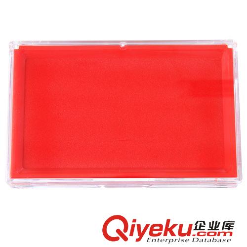 財務用品 得力大號快干印臺9864 印泥 紅色藍色黑色 財務辦公用品 官方zp原始圖片2