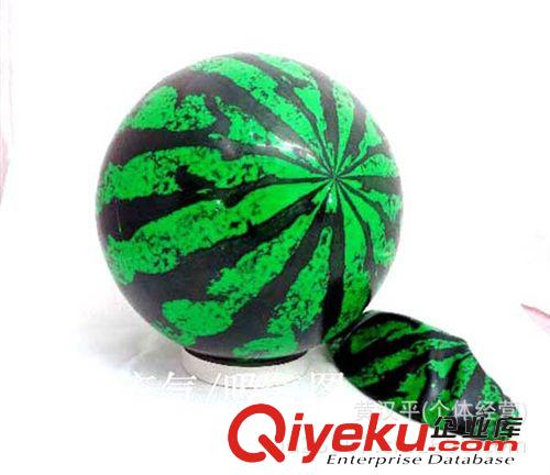 玩具球 【精品推荐】新款可爱西瓜彩印玩具球 做工精细耐用充气玩具球