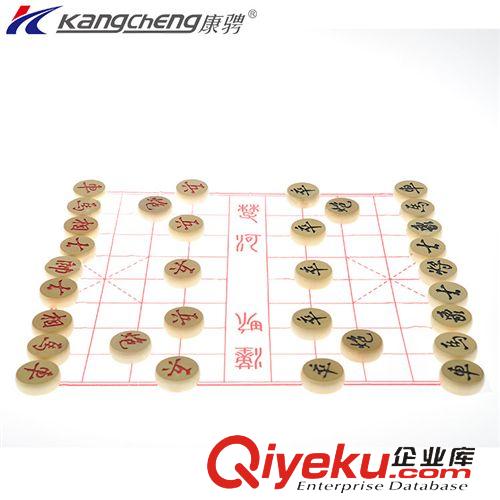 棋類產(chǎn)品 廠家直銷 康騁柚木象棋 3CM-7CM不同大小號厚紙盒象棋 中國木象棋原始圖片2