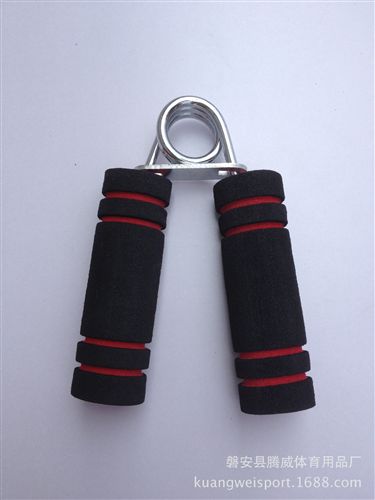 握力器 海棉四色握力器鍍鎳