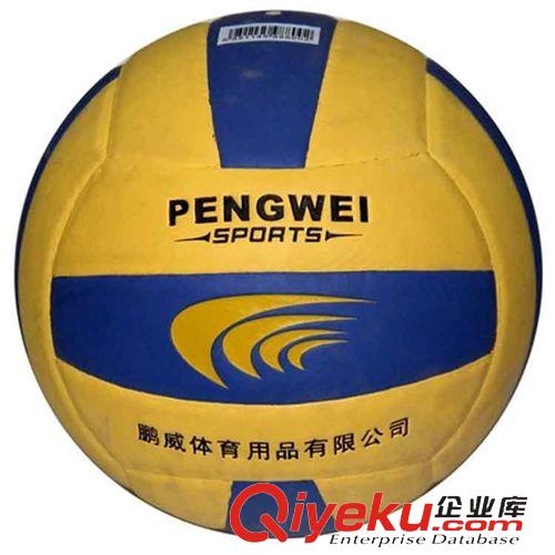 排球 鵬威排球高級(jí)PU室內(nèi)外比賽用球機(jī)縫5號(hào)排球定制排球分銷排球原始圖片2
