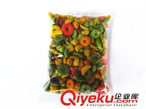 5公斤-6公斤裝 專區(qū) 高纖什錦蔬果膨化零食100克裝/小寵通用/飼料顆粒/100包/件