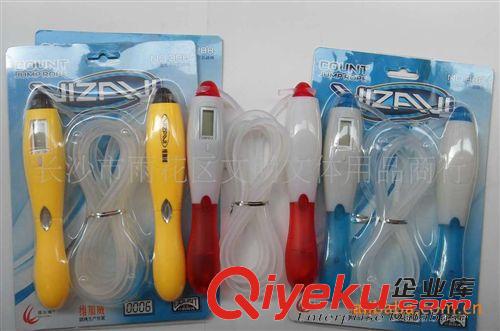 產(chǎn)品大全 大量批發(fā) 維加威系列 288型磨砂電子計(jì)數(shù)繩 瑜伽體操精品彩色跳繩原始圖片2