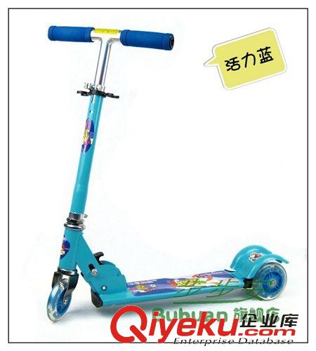 兒童滑板車 長期供應 步步安都市玩童兒童滑板車 卡通折疊三輪兒童滑板車原始圖片2