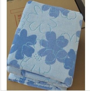 拖把毛巾日用品 毛巾被 毯子 博婷 貼牌  全棉  保暖時尚  被子