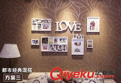 背景墻 照片墻歐式相片墻相框組合相框墻相片墻組合ZH07L
