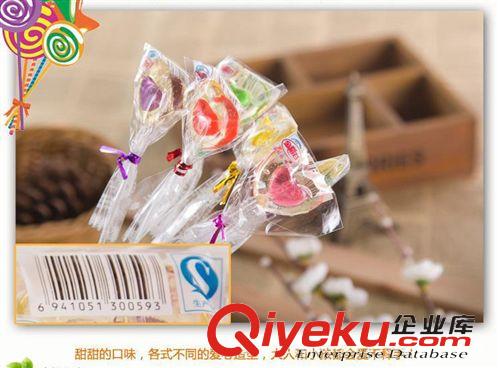 糖果 棒棒糖  金稻谷 長棒 水晶愛心花束棒棒糖 創意禮物喜糖 兒童零食 批發原始圖片2