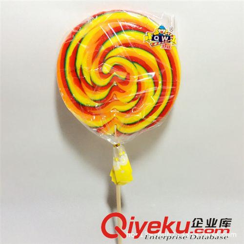 糖果 棒棒糖  泉旺棒棒糖 五彩波板糖 200g克彩虹糖花卷棒棒糖 休閑零食 批發(fā)原始圖片3