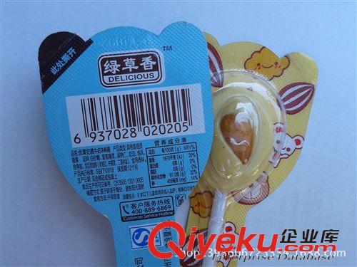 糖果 棒棒糖  zz綠草香 8克 優(yōu)果奶脆棒棒糖 休閑零食  學(xué)生{zh0}零食原始圖片2