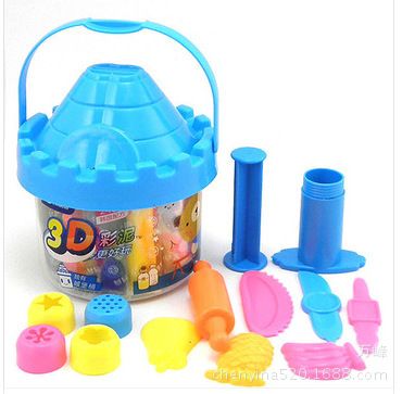 智高文具 zp智高 24色韓國(guó)配方3D彩泥5025橡皮泥md環(huán)保不干+城堡零錢(qián)罐原始圖片3