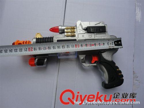 電動類玩具 一件代發 八音槍 發音槍 OPP袋裝發音槍 F989電動發音槍 帶紅外線原始圖片3