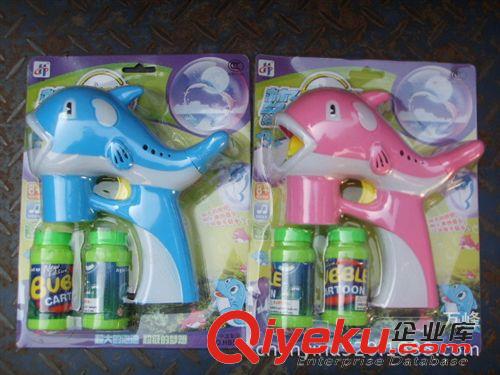 電動類玩具 兒童玩耍電動泡泡槍 有聲音和燈光 魚電動泡泡槍 婚慶 六一 節慶原始圖片2