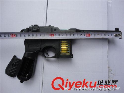 電動(dòng)類玩具 兒童玩具槍  懷舊經(jīng)典兒童電動(dòng)玩具毛瑟發(fā)音槍 1307C 道具 批發(fā)原始圖片3
