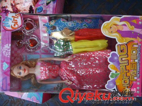 過家家玩具 仿真玩具 供應經典彩盒芭芘娃娃套裝.禮盒裝芭比娃娃 6801 支持小額批發原始圖片3