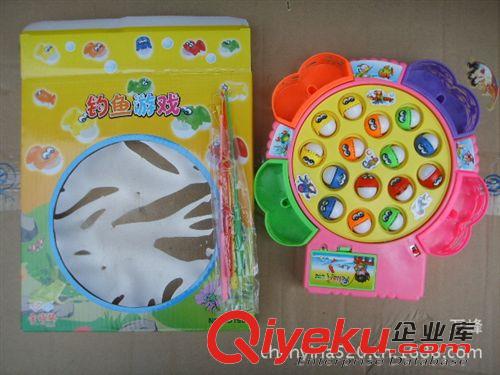 過家家玩具 仿真玩具 益智電動玩具 電動釣魚玩具 釣魚游戲 00198 15條魚 4支釣魚桿原始圖片3