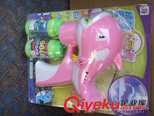 軍事類 玩具槍 電動泡泡槍 有聲音和燈光 海豚魚電動泡泡槍 婚慶 六一 節慶 用品原始圖片3