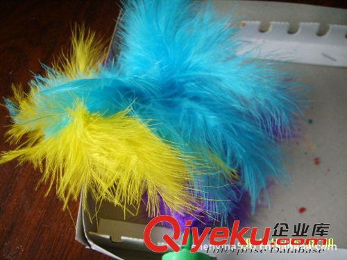 蘭威 億動(dòng) 運(yùn)動(dòng) 體育用品  廠家直銷(xiāo) 三鐵毽子王 彩色絨毛毽子 歡迎新老客戶加工原始圖片3