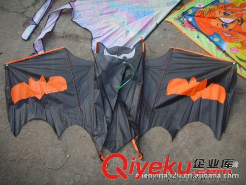 風箏 風車 春季熱銷玩具風箏 流行新奇 玩具風箏/ 黑蝙蝠風箏1,4M 批發原始圖片2