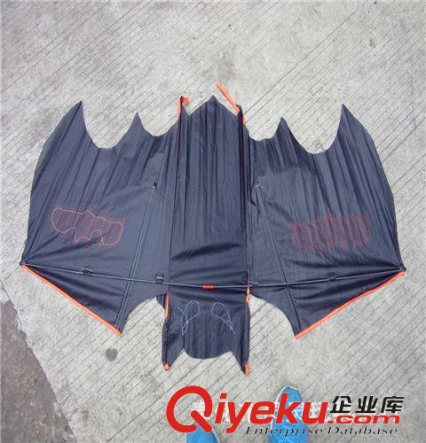 風箏 風車 春季熱銷玩具風箏 流行新奇 玩具風箏/ 黑蝙蝠風箏1,4M 批發原始圖片3