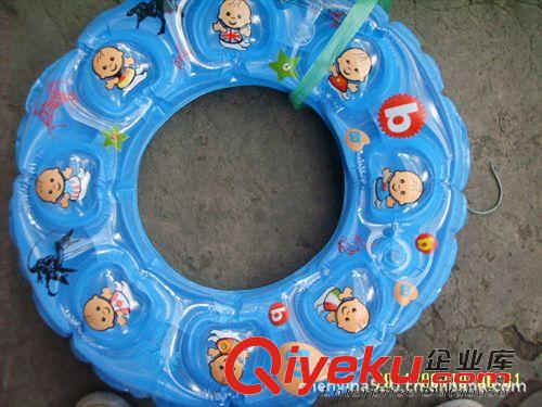 游泳用品 泳圈 游泳圈 供應PVC水上兒童充氣游泳圈（60CM）  水晶圈原始圖片2